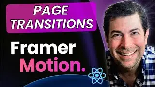 How To Create Page Transitions in React with Framer Motion in 10 Minutes!