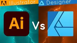 Adobe Illustrator VS Affinity Designer Every Tool