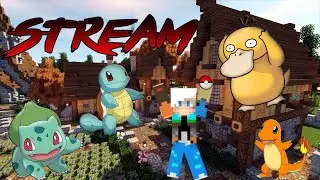 🔥|Стрим Minecraft|🔥| Выживание с модом Pixelmon | Ловим самых крутых покемонов!!! | streamcraft