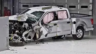 CRASH TEST Ford F150 Supercrew and Supercab