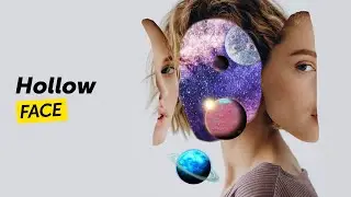 How to Create a Surreal Hollow Face Galaxy Portrait | PicsArt Tutorial