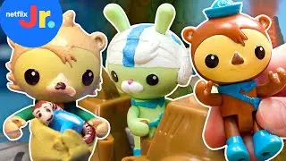 Octonauts Toy Play: Amazing Animal Mission Mashup | Netflix Jr