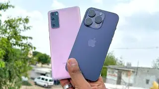 iPhone 14 Pro Vs Samsung Galaxy S20 FE 5G Camera Test & Comparison | Which is The Best..?