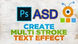 How to Create Multi Stroke Text Effect in Photoshop