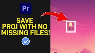 How to Share Project File in Premiere Pro CC 2023 and all versions