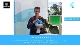 Flutter Developer Interview, Google I/O 2019 - Iiro Krankka