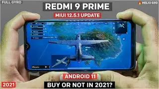 Redmi 9 Prime Pubg Bgmi Gameplay test high graphics settings after miui 12.5.1 & android 11 update