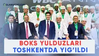 Boks yulduzlari Toshkentda! G'ofur Raximov va Otabek Umarov ham qatnashdi