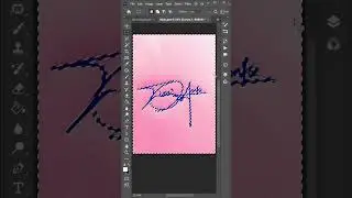 Easy way to make your digital signature in #photoshop #photoshoptips #photoshoptutorial #signature