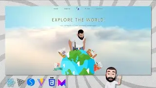 Explore The World | React.JS | React Three Fiber | Framer Motion | CSS | Swiper.JS | Vite