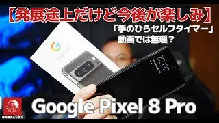 #571 【発展途上】「Google Pixel 8 Pro」の動画性能について感じた事を率直に語ります　動画撮影にも「手のひらセルフタイマー」が搭載されると便利なのに技術的に難しいのでしょうか？