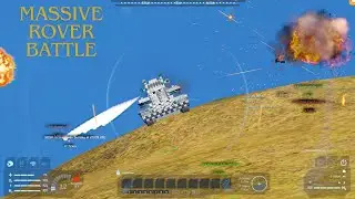 Space Engineers PVP - King of the Hill #1 - Rover Battle Alehouse Gaming Survival Server (Event)