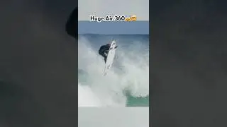 Big Air 360 from yesterday Morning Surfing in #westernaustralia #surf #surfing #waves #viral #wsl