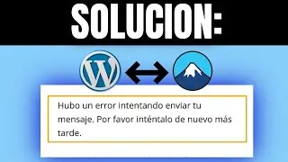 SOLUCIÓN: Ha ocurrido un error al intentar enviar tu mensaje (Contact Form 7 en Wordpress)