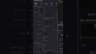 Best DaVinci resolve settings for Youtube Shorts & TikToks