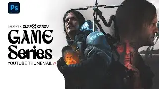 Death Stranding - Photoshop Speed Art Cover