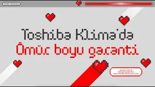 Toshiba Klima'da ömür boyu garanti var!