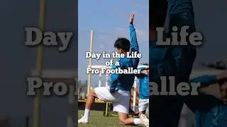 Day In The Life Of A Pro Footballer #footballer #soccer #fitness #athlete #training #dayinthelife