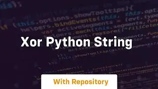 xor python string