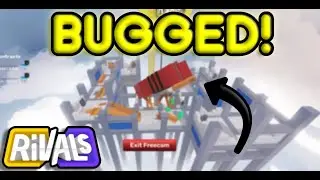 THE TROWEL IS BUGGED IN RIVALS! (Roblox Rivals)