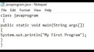 JAVA FIRST PROGRAM #tech#technology#techworld#java#javaprogramming#javatutorial#javaforbeginners#new