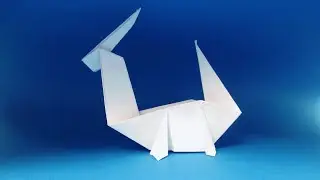 How to make a Origami Dinosaur  Origami  Parasaurolophus