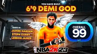 *NEW* BEST 6’9 ISO BUILD IN NBA 2K23 CURRENT GEN + BEST BADGES! Best shooting iso build NBA 2K23