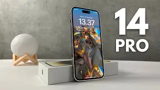 iPhone 14 Pro Gold Unboxing ⚜️🕊 | Accessories, Set Up, Camera Test