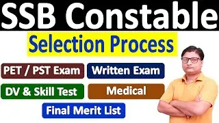 SSB Constable Online Form 2020 : Selection Process, Exam Pattern, PET/PST, Skill Test, DV & Syllabus