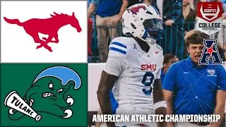 American Athletic Championship: SMU Mustangs vs. Tulane Green Wave | Full Game Highlights