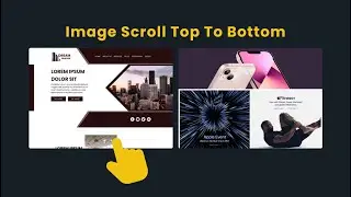 Scroll On Hover Top to Bottom CSS Animation Effect | Scroll animation | CSS Hover #DeveloperHub