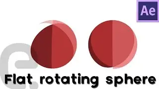 Flat rotating 3D spheres in After Effects | Quicktip Tutorial