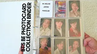 BTS BE Photocard Collection Binder!