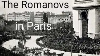 The Romanovs in Paris.  September 1896.