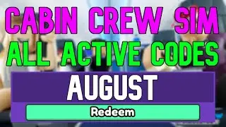 All New August 2022 Codes for ️Cabin Crew Simulator ROBLOX WORKING Cabin Crew Simulator Codes