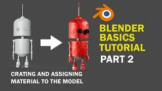 Blender basics for beginners part 2_ creating materials in blender_Arttutor