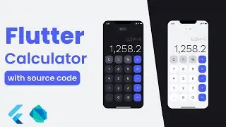 Flutter Calculator App | How to Create Simple Calculator | Flutter Project for Beginners 