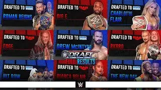 Full WWE Draft 2021 Results Night 1