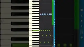 Deadmau5 - Circe  #pianotutorial #shorts #synthesia