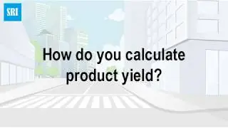 How do you calculate product yield