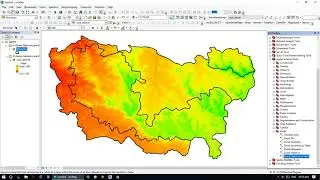 ESRI ArcGIS : Zonal Statistics || How to Extract Elevation using DEM and Boundary Shp File