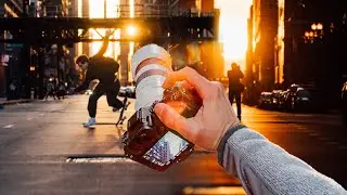 Crazy 200mm Street Photography during Chicago Henge!