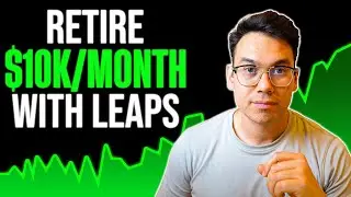 Retire By Making $10,000 Per Month Salary With LEAPS On SPY (Options Trading Tutorial)