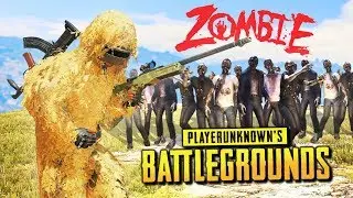 ВЫЖИВАНИЕ ПРОТИВ ЗОМБИ С ЛУЧШИМ АИРДРОПОМ! PLAYERUNKNOWNS BATTLEGROUNDS ZOMBIE MOD ( PUBG ЗОМБИ)