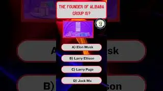 The Founder of Alibaba group is ... ? #funlearning #funquiz #gk #alibaba #riddles #shorts