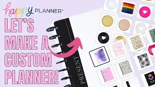 Making a Custom Happy Planner! | Shop With Me | New Customizable Planner