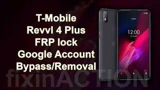 How to Easy Remove Google Account Bypass FRP Lock on T-Mobile Revvl 4 Plus #revvl