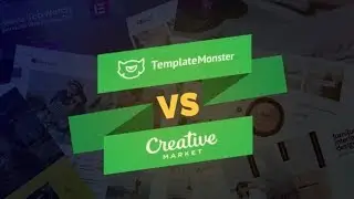 TemplateMonster VS CreativeMarket - Which Marketplace is the best