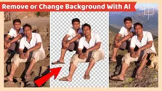 Remove or Change Background of Photo Without any software | Adobe Firefly Tutorial