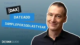 DATEADD, SAMEPERIODLASTYEAR - DAX Guide